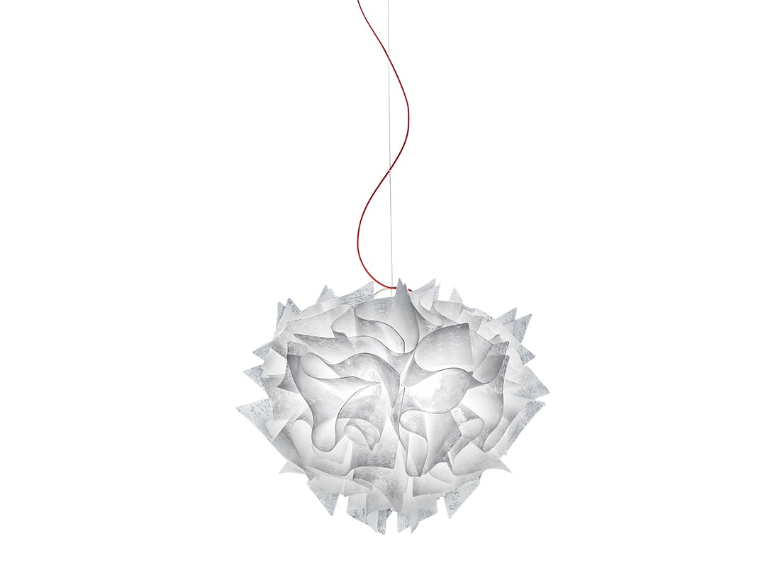 Slamp - Veli Couture Suspension Lamp - Large - Red Wire