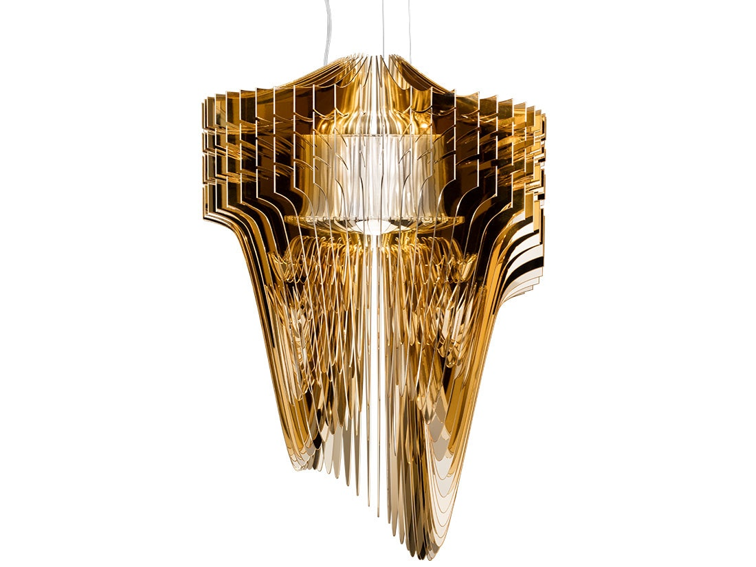 Slamp - Aria Suspension Lamp - Extra Large - Gold