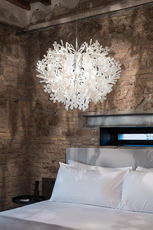 Slamp - Fiorella Suspension Lamp - Small - White
