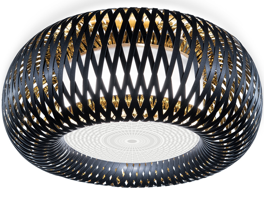 Slamp - Kalatos Ceiling Lamp - Black/Gold