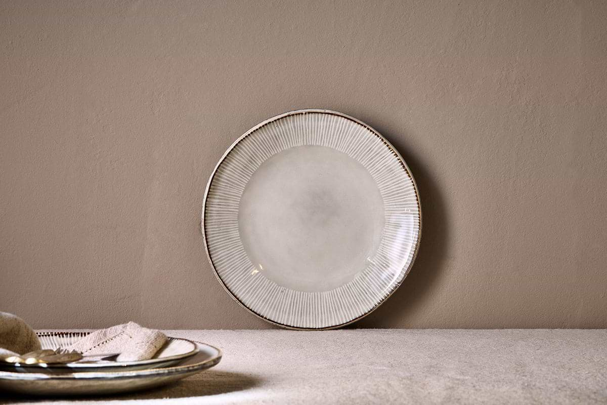 Nkuku - Malia Side Plate - Cream