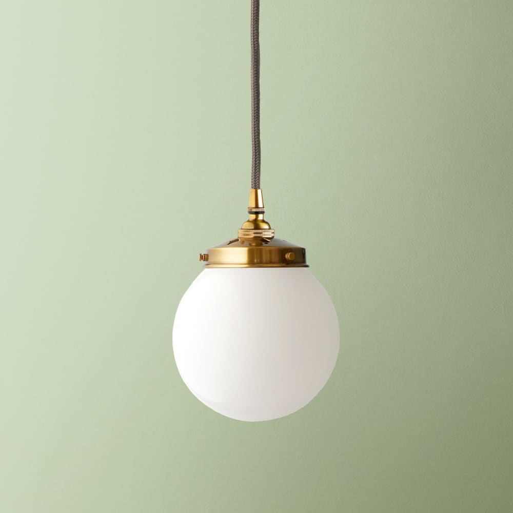 Pooky - Espere Pendant Light Shade - Smaller - Opaline Glass