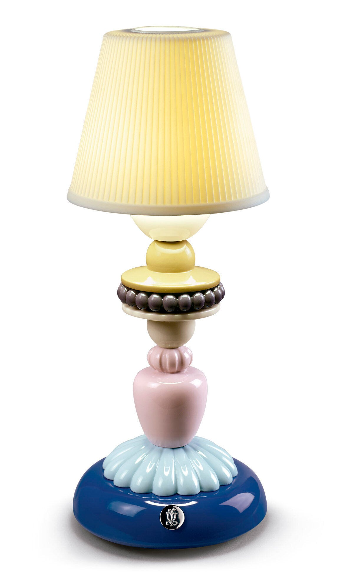 Lladró - Sunflower Firefly Table Lamp - Blue