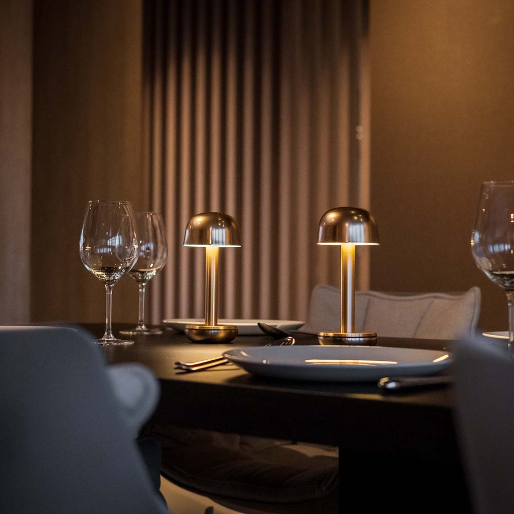 Humble Lights - Two Table Light Gold