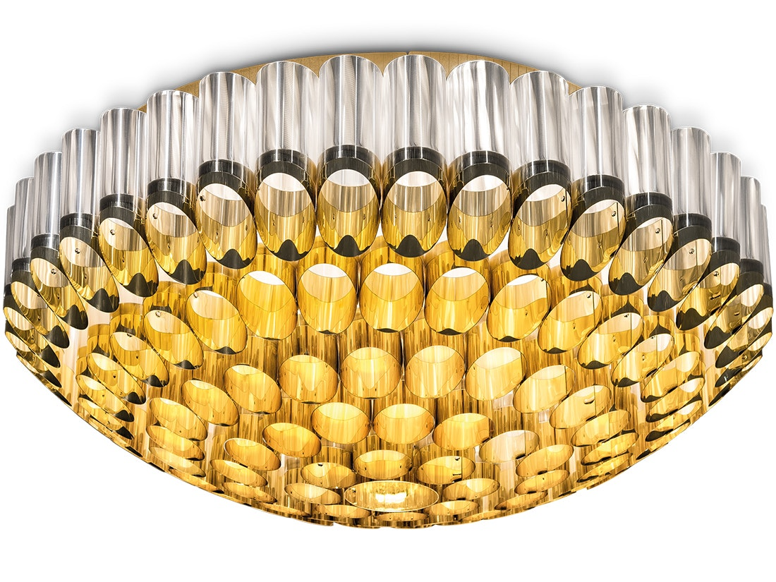 Slamp - Odeon Ceiling Lamp - Large - Gold