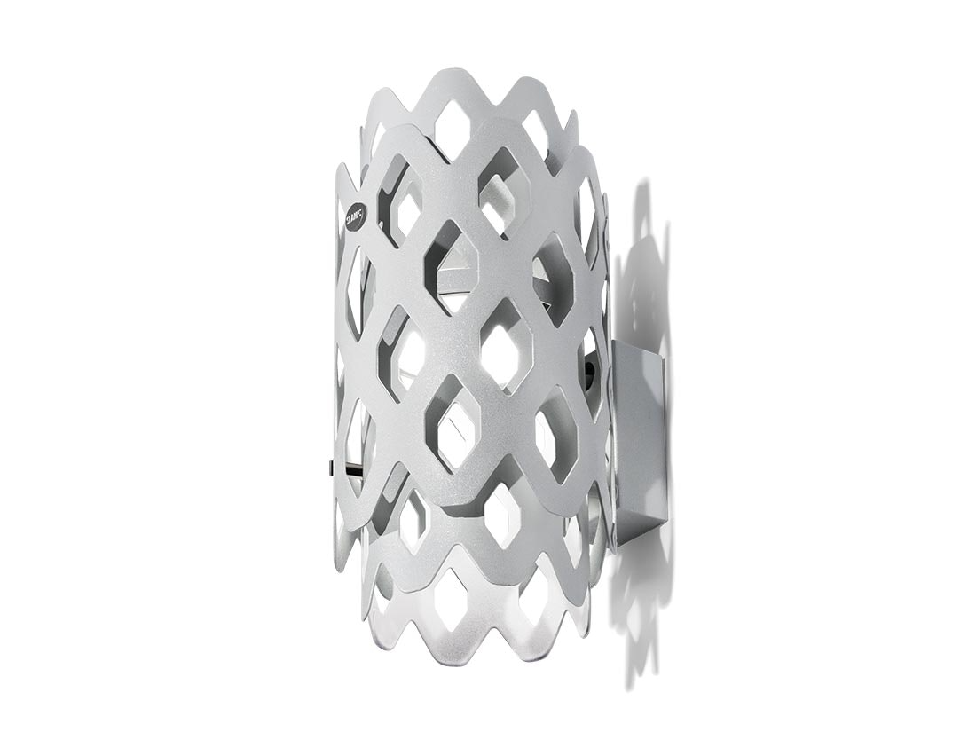 Slamp - Charlotte Outdoor Applique Wall Light - Light Gray