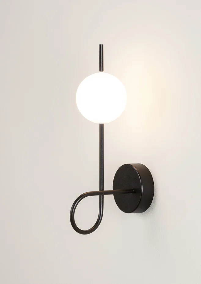 Estiluz - Loop Wall Lights - 4120 - 26 Black