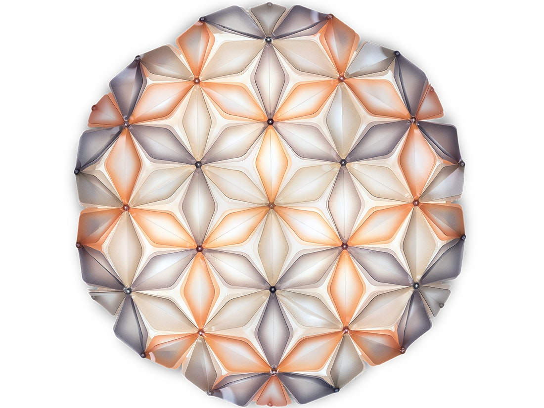 Slamp - La Vie Ceiling Lamp - Large - Orange