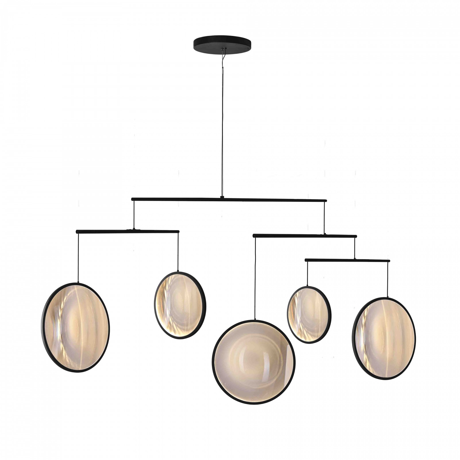 Dcw-Editions - Focus x5 Pendant Lamp - Black