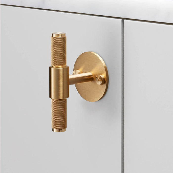 Buster & Punch - T-Bar Cross - Plate - Brass