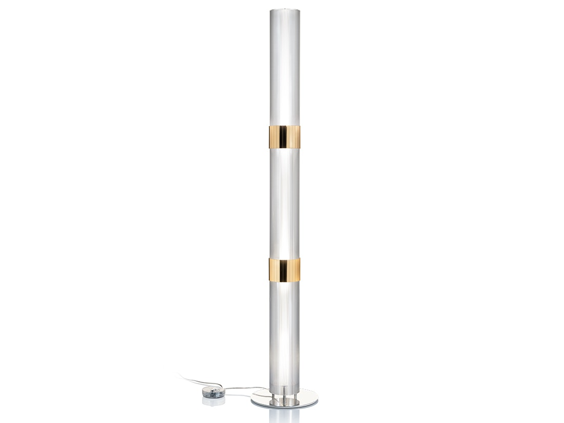 Slamp - La Lollo Floor Lamp - Prisma/Gold