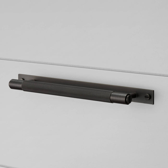 Buster & Punch - Pull Bar Cross - Plate - Smoked Bronze - Small
