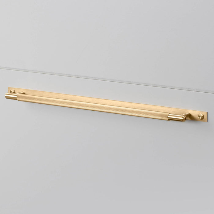 Buster & Punch - Pull Bar Linear - Plate - Brass - Large