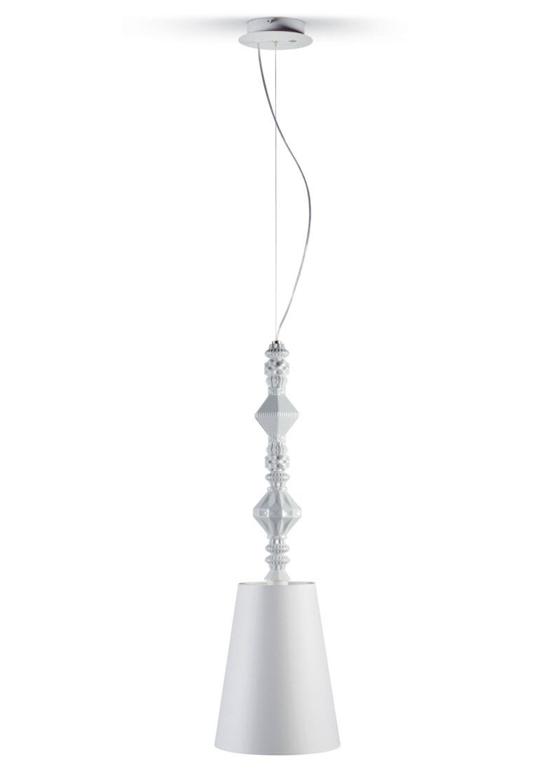 Lladró - Belle de Nuit Pendant Light II - White
