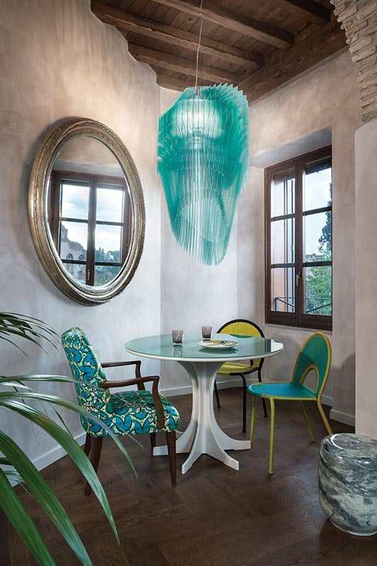 Slamp - Avia Suspension Lamp - Medium - Turqoise