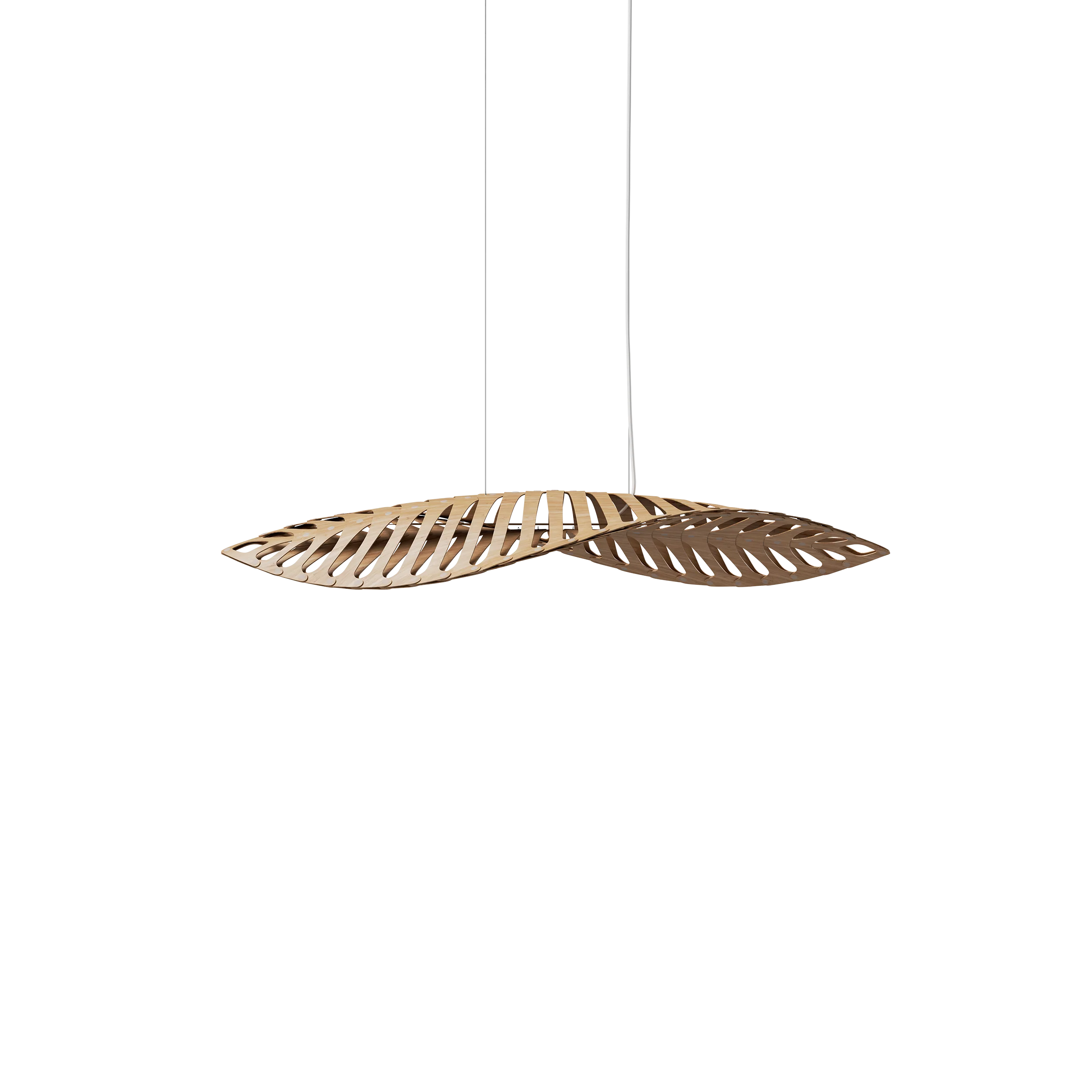 David Trubridge Navicula Pendant Light - Small - Bamboo