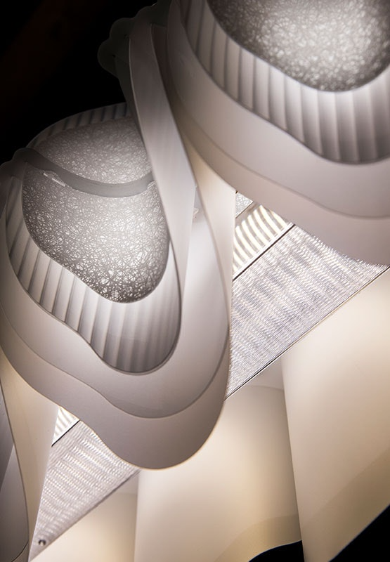 Slamp - Fiordlys Suspension Lamp - Round - Silver