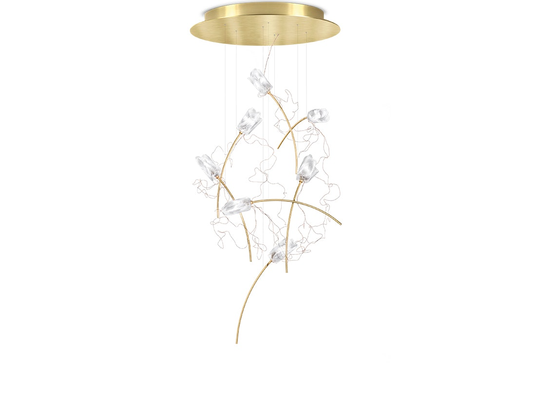 Slamp - Tulip Suspension Lamp - 7 Round - Prisma