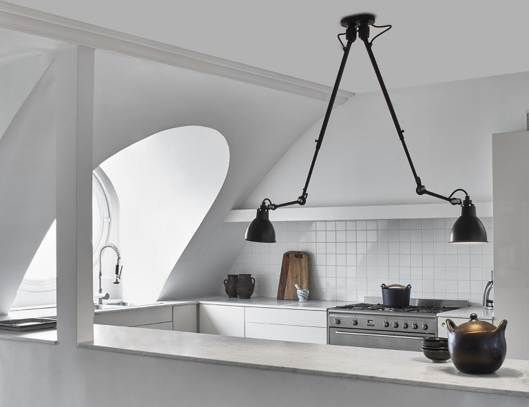 Dcw-Editions - The Doubles of Gras N°302 Double Ceiling Lamp