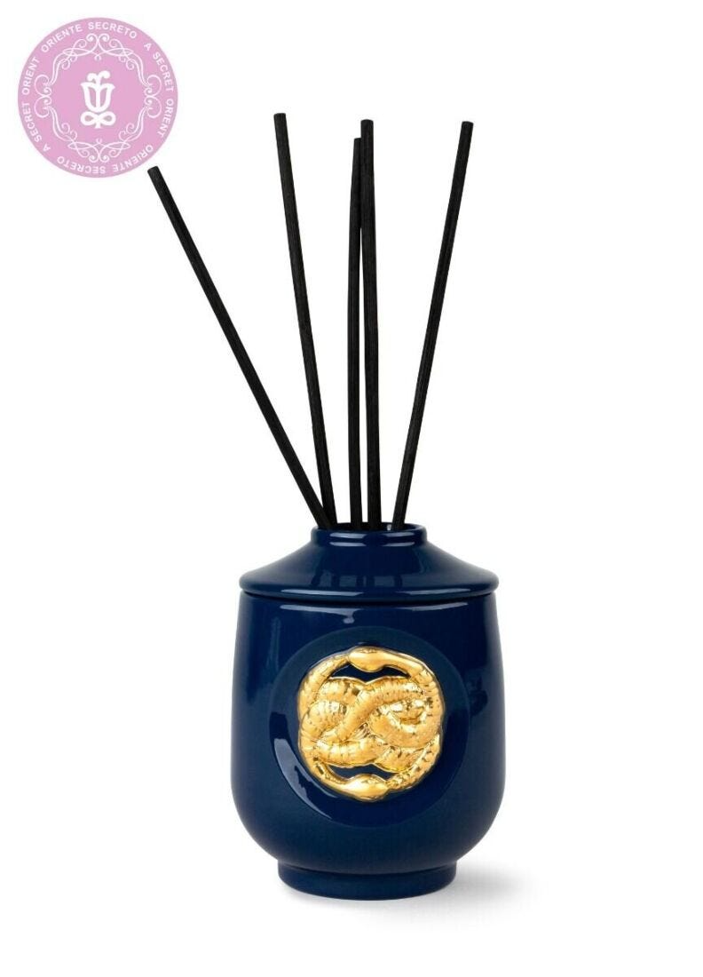 Lladró - Snake Perfume diffuser Luxurious animals - A Secret Orient Scent