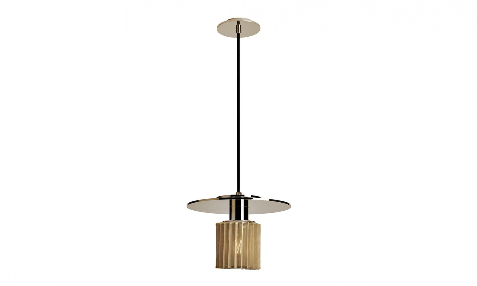 Dcw-Editions - In The Sun Pendant Lamp - Gold - Gold - 270 mm