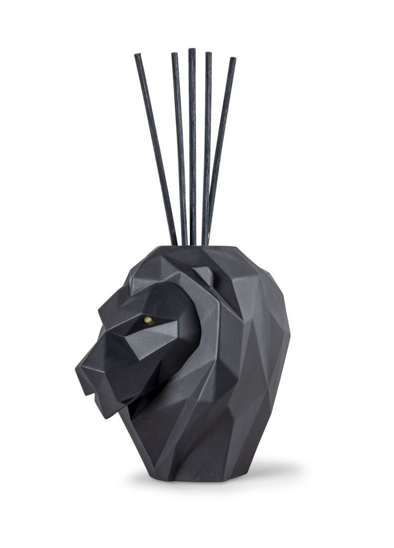 Lladró - Lion Perfume Diffuser - Unbreakable Spirit Scent