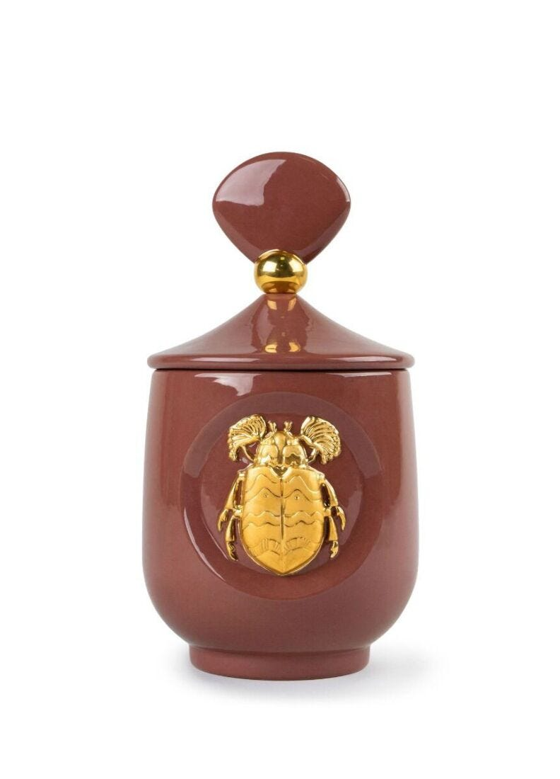 Lladró - Scarab candle Luxurious animals - Moonlight Scent