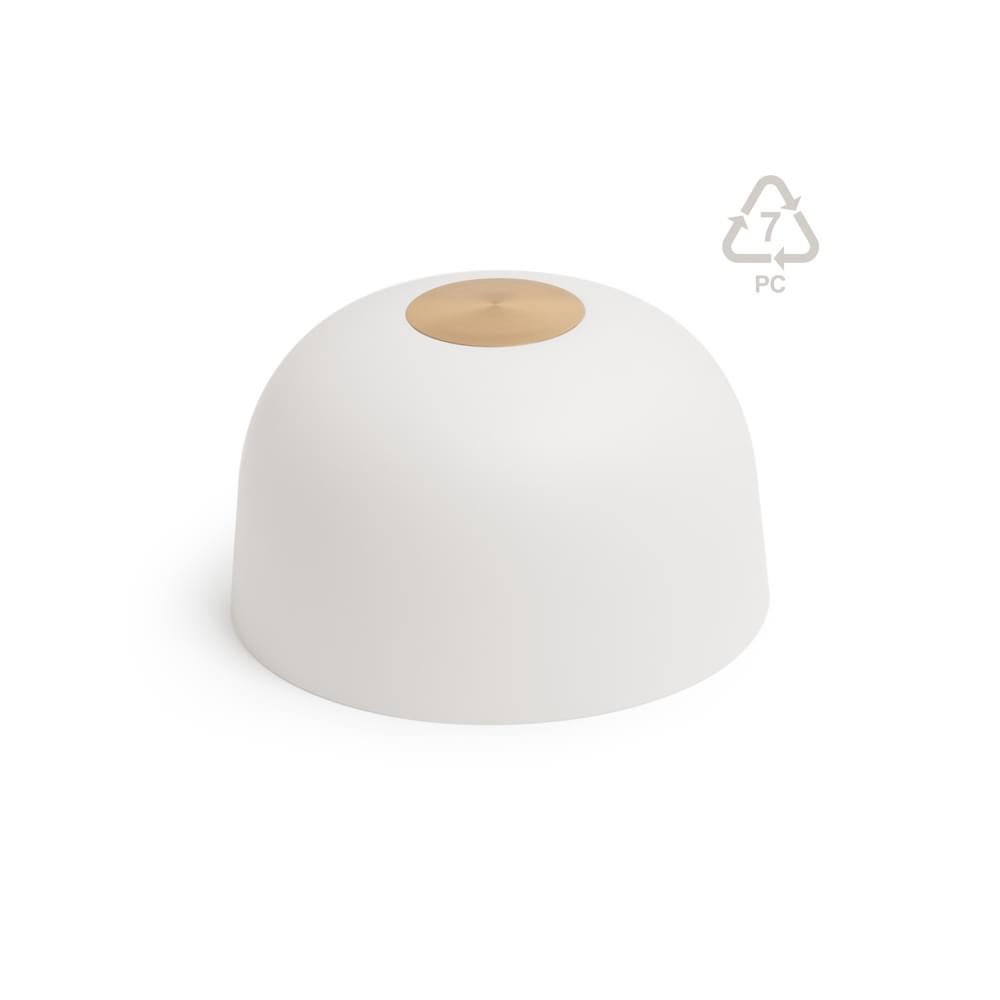 Humble Lights - Two Shade Gold Glass Frosted