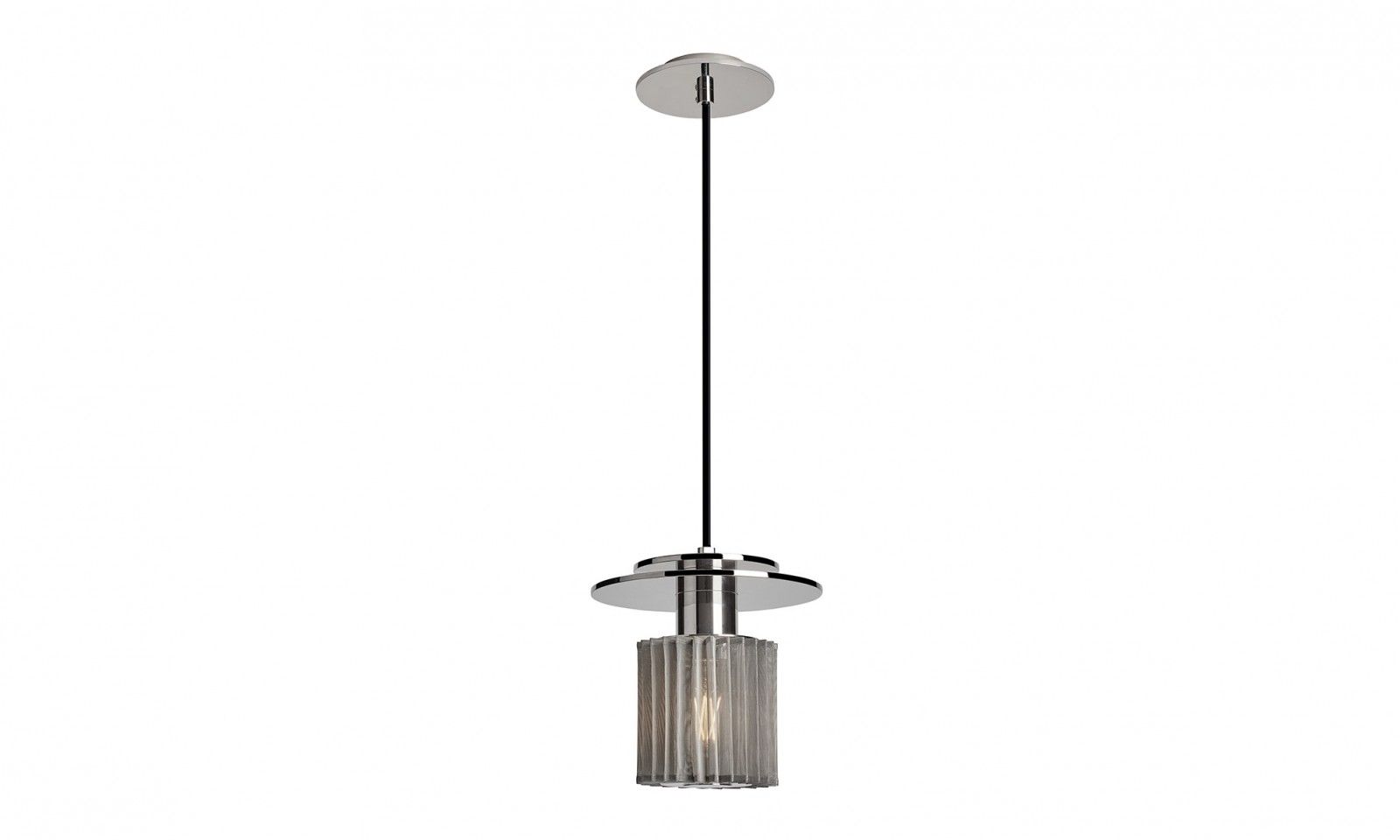 Dcw-Editions - In The Sun Pendant Lamp - Silver - Silver - 190MM