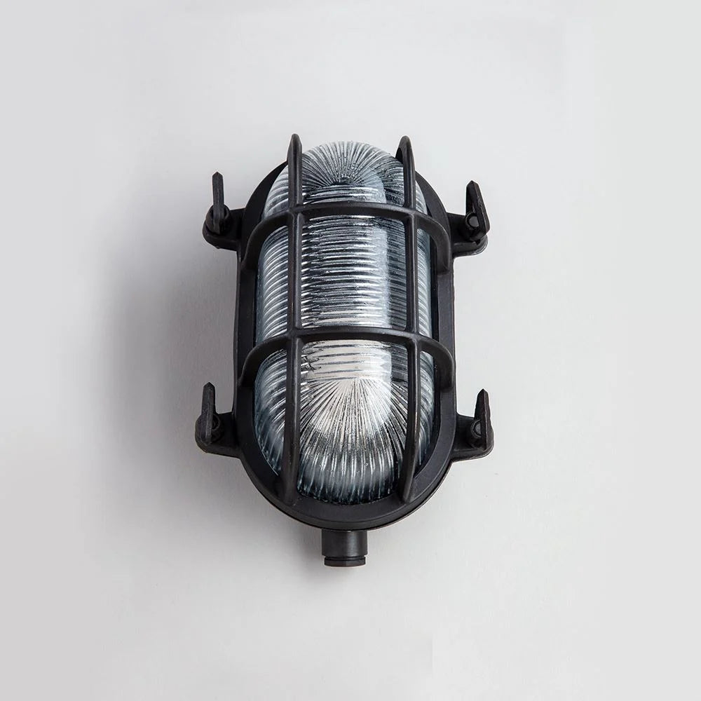 Old School Electric Oval Bulkhead - Small - Bronze