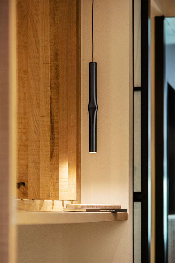 Estiluz Flow pendant light large T-3736S with surface canopy