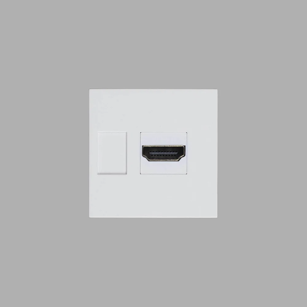 Buster & Punch - HDMI Module 45 mm - White Finish