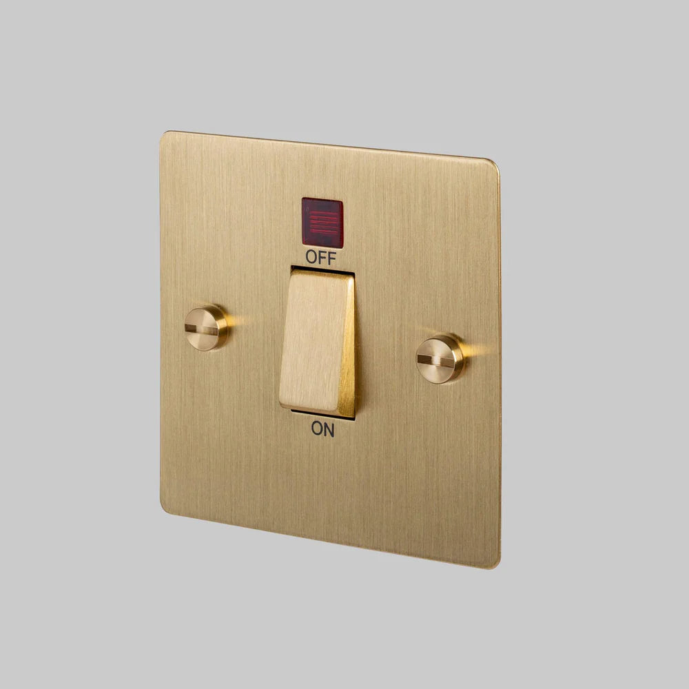 Buster & Punch Cooker Switch - Brass