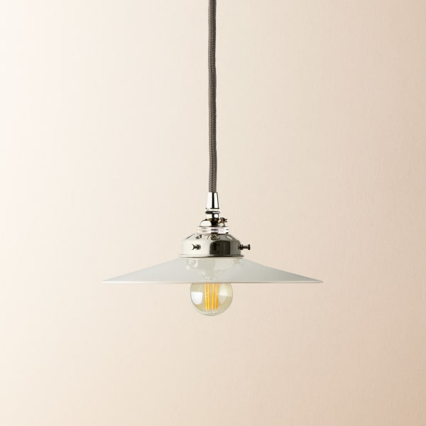 Pooky - Cecilia Ceramic Pendant Light Shade - Aran Glaze