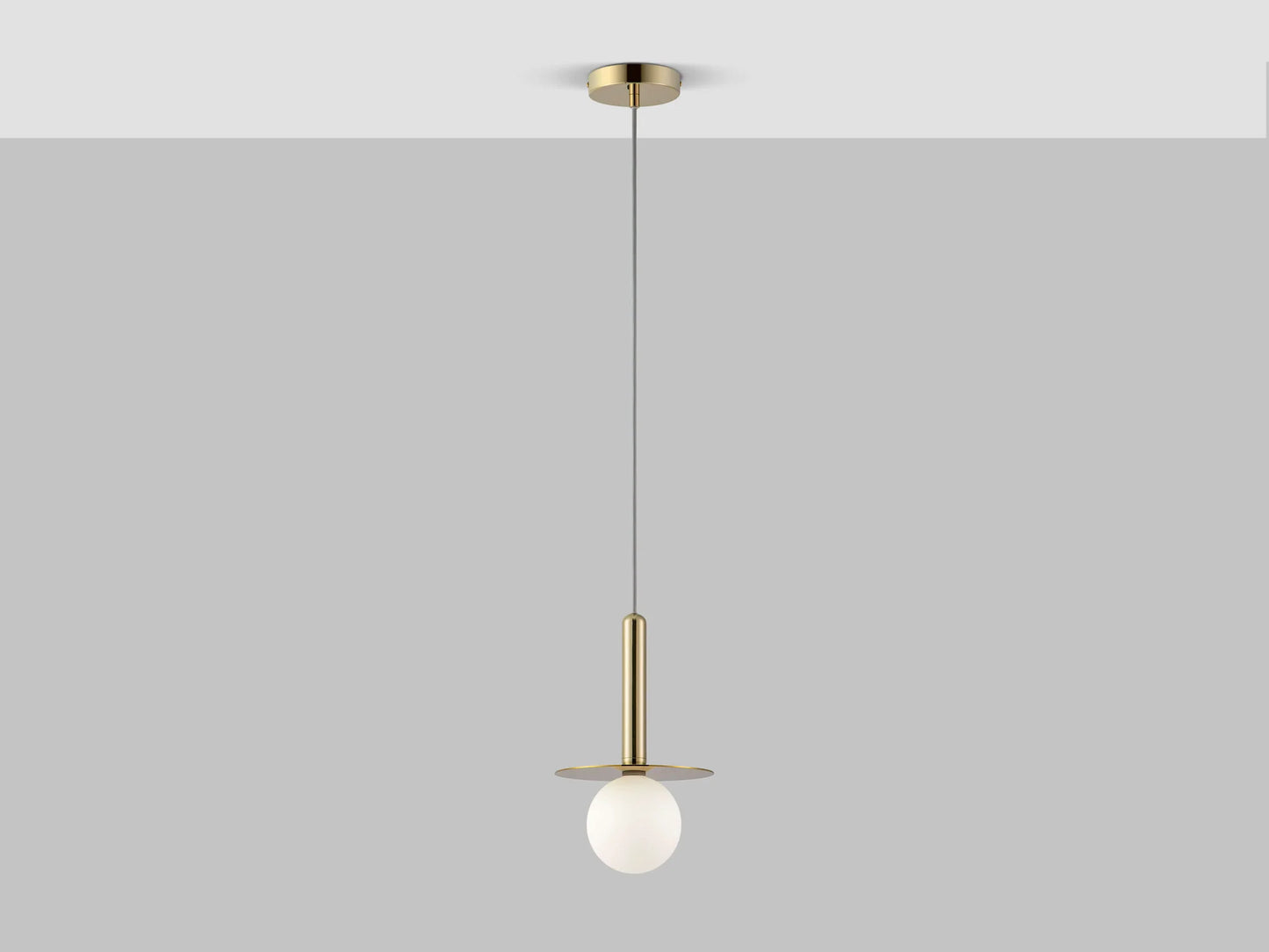 Houseof Brass Plate pendant light