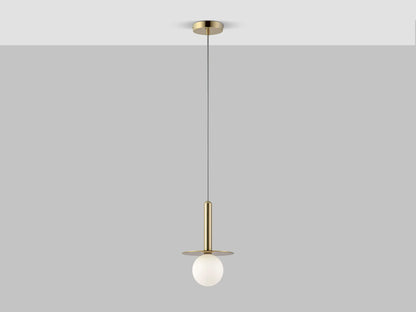 Houseof Brass Plate pendant light