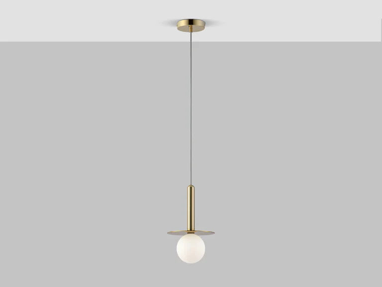 Houseof Brass Plate pendant light