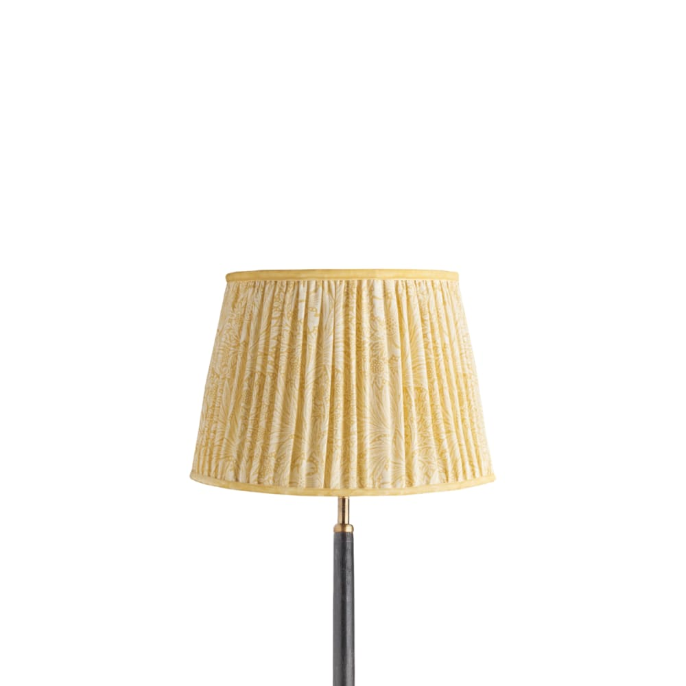 Pooky - 30cm Straight Empire Shade - Cowslip Marigold Linen - Morris & Co