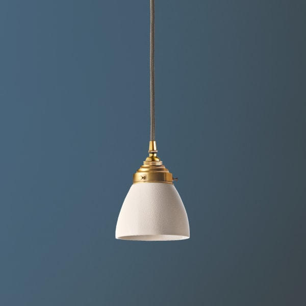 Pooky - Bill Ceramic Pendant Light Shade - Smaller - Stone
