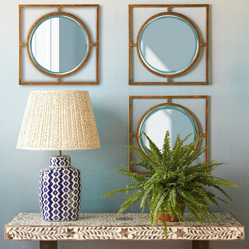 Pooky - Gingembre Table Lamp Base - Blue and White Ceramic