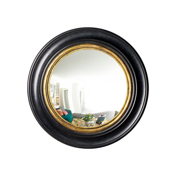 Pooky - Marlon Convex Mirror - Black and Gold