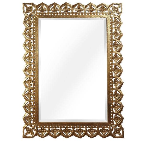 Pooky - Vulpo Bevelled Mirror - Antiqued Gold