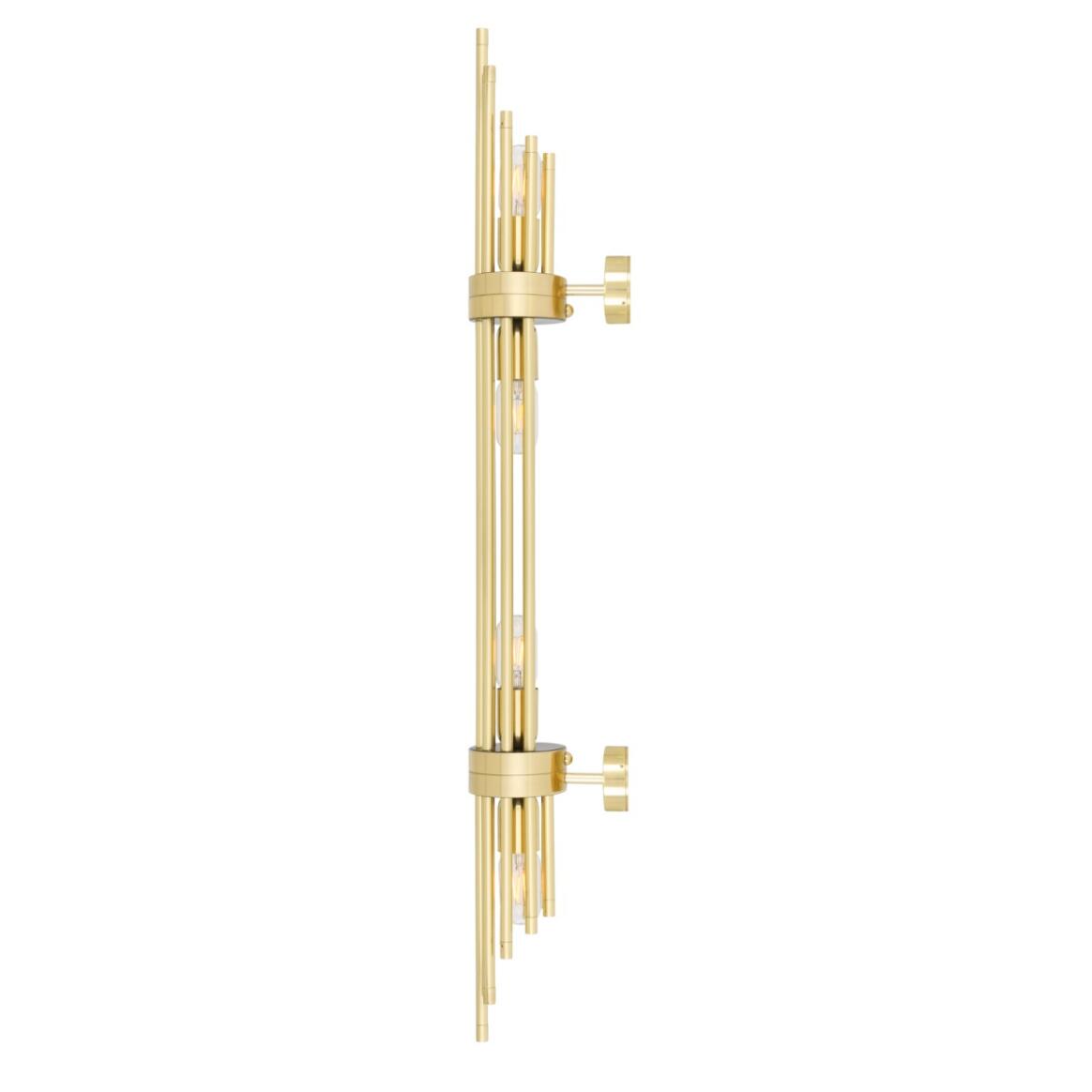 Mullan - Victoria Brass Wall Light - Polished Brass Finish