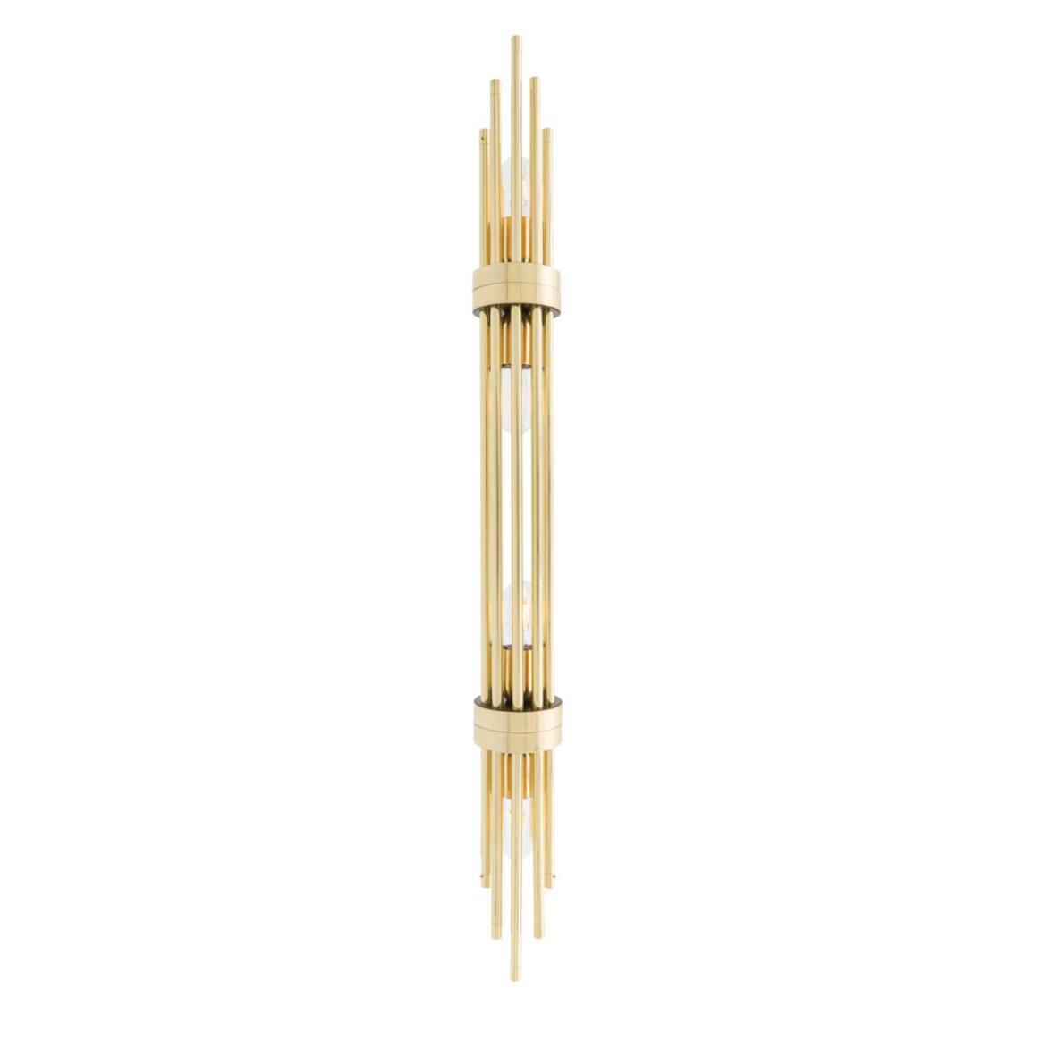 Mullan - Victoria Brass Wall Light - Polished Brass Finish