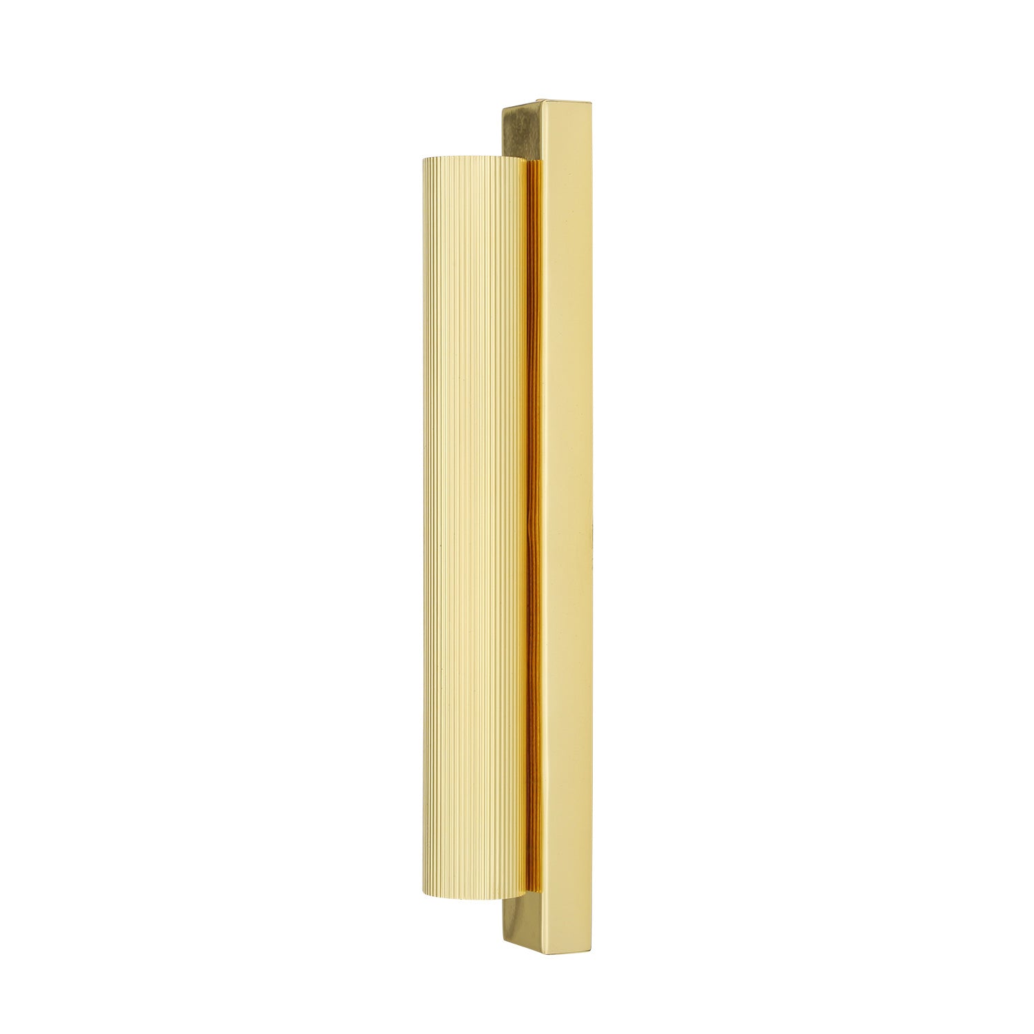 Mullan - Royce Modern Brass Wall Light 40cm IP20 - Polished Brass Finish