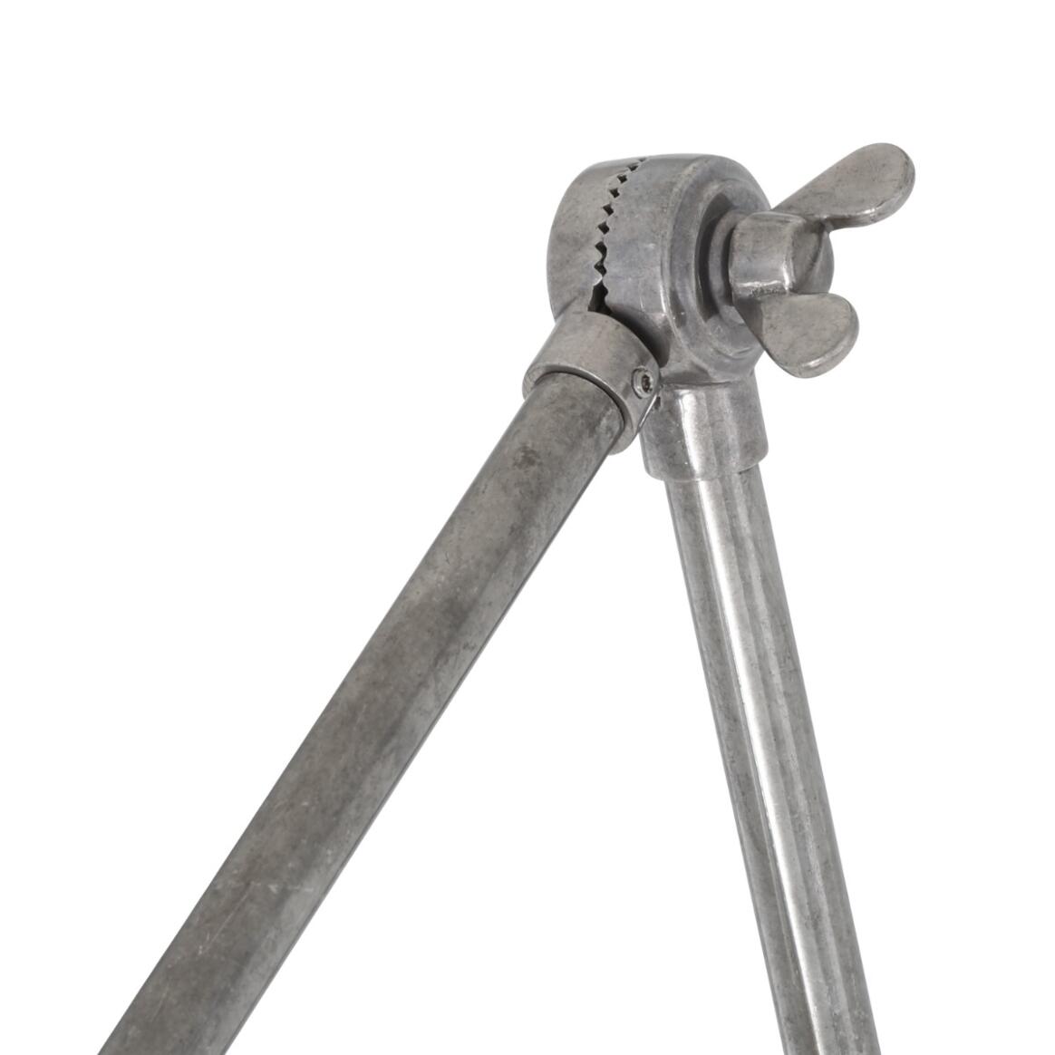 Mullan - Dale Vintage Adjustable Brass Picture Light 15cm IP20 - Antique Silver Finish