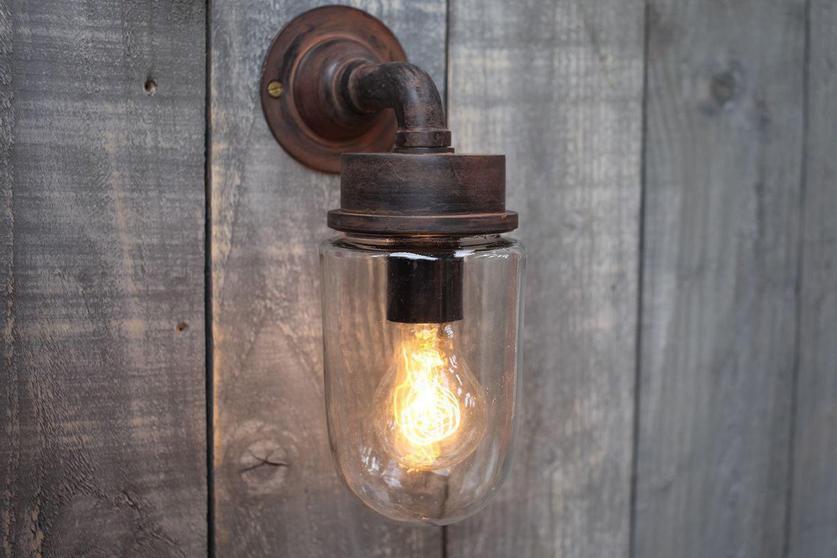 Nkuku Ngari Outdoor Light - Rust