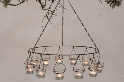 Nkuku Timo T-Light Chandelier