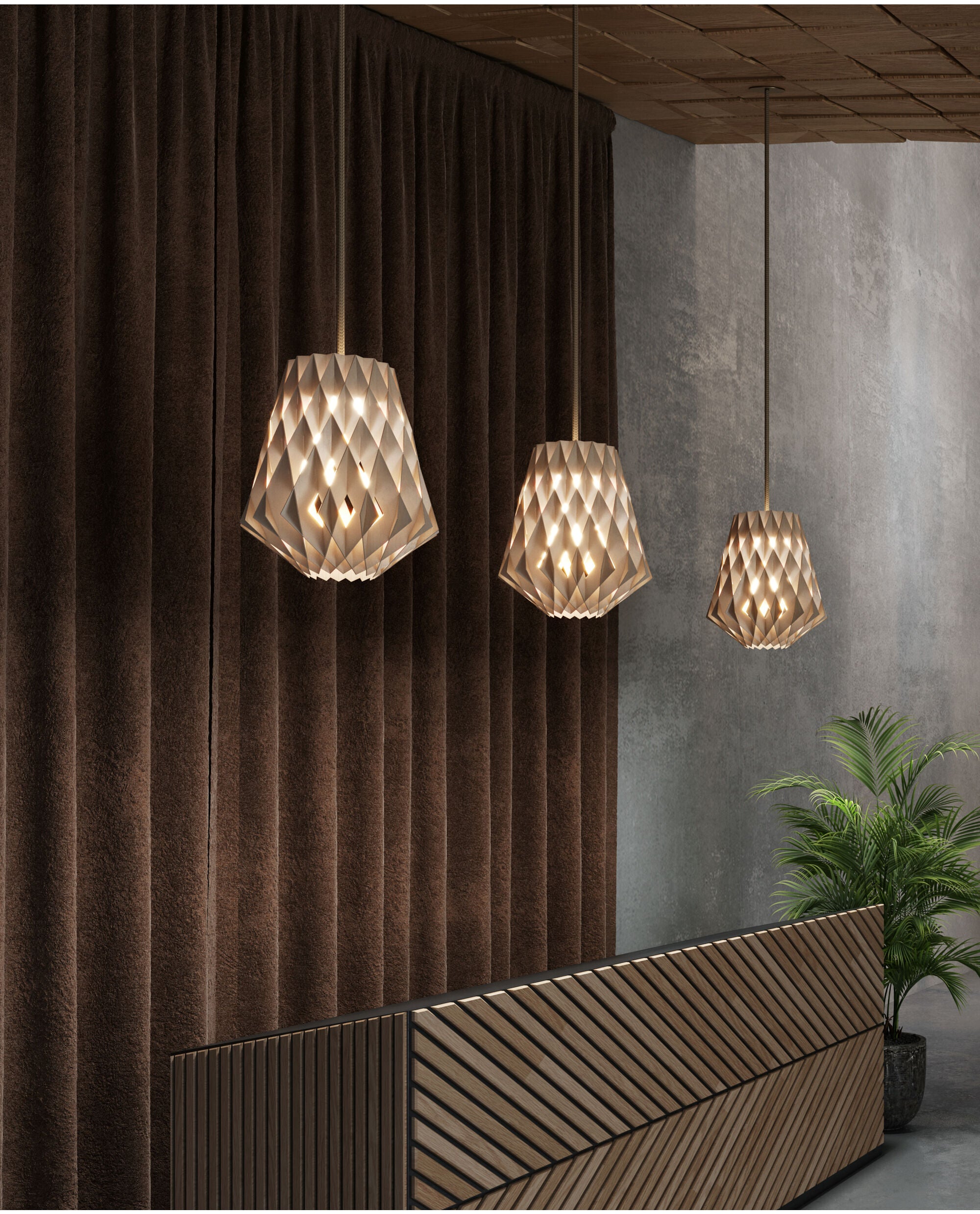 Pilke Signature 36 pendant light