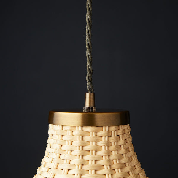Pooky - Albus Pendant Light - Natural Cane